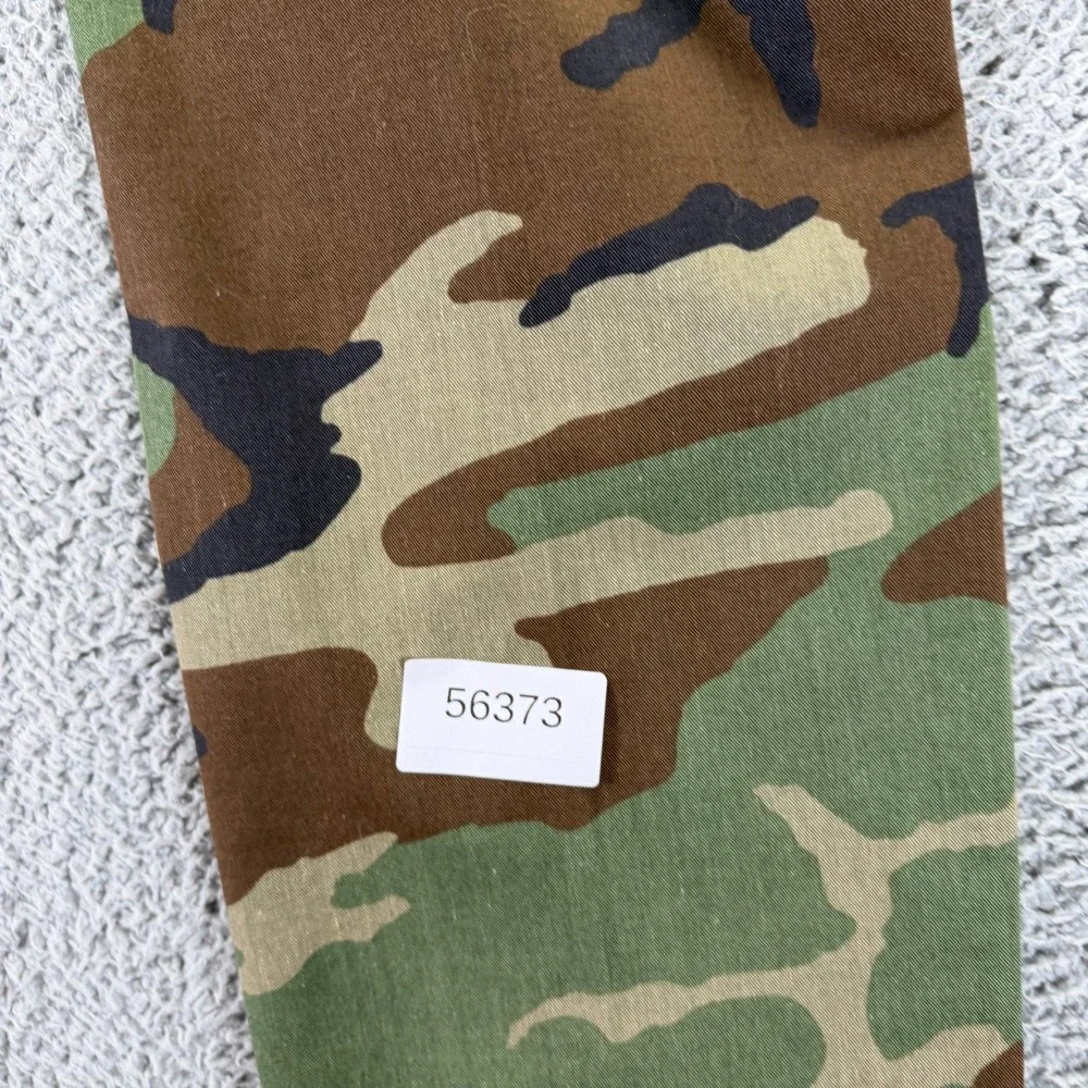 US Army Pant Men 30x32 Green Woodland camouflage Cargo Straight Combat Uniform